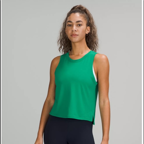 lululemon athletica Tops - Lululemon Train to Be Tank Top Emerald Ice 
NEW